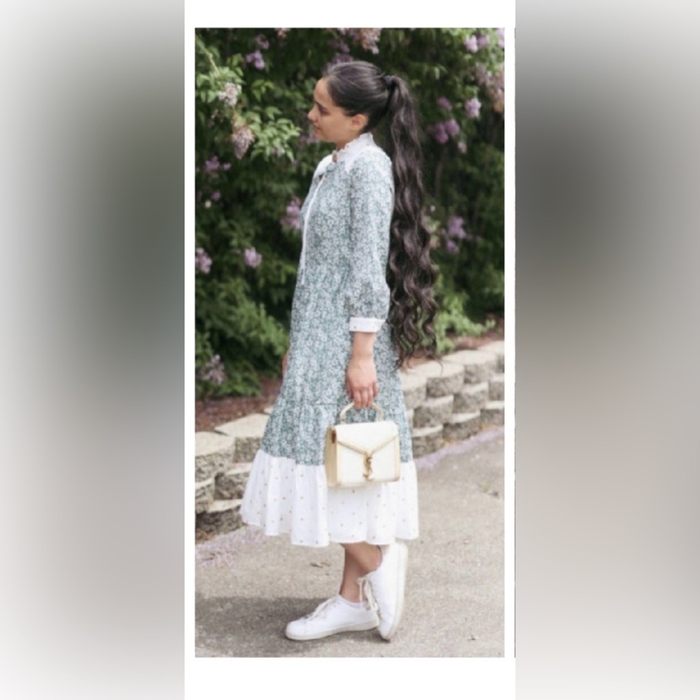 Dainty Jewells Floral Green Dress